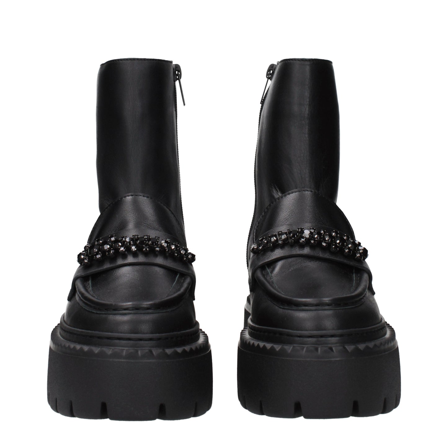 Jimmy Choo Ankle Boots Women Leather Black