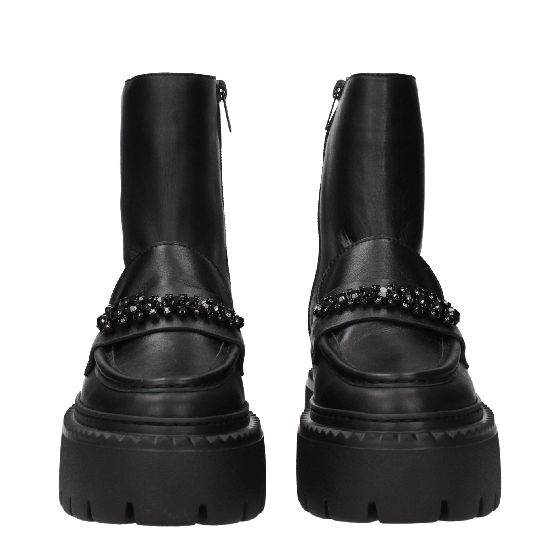 Jimmy Choo Ankle Boots Women Leather Black