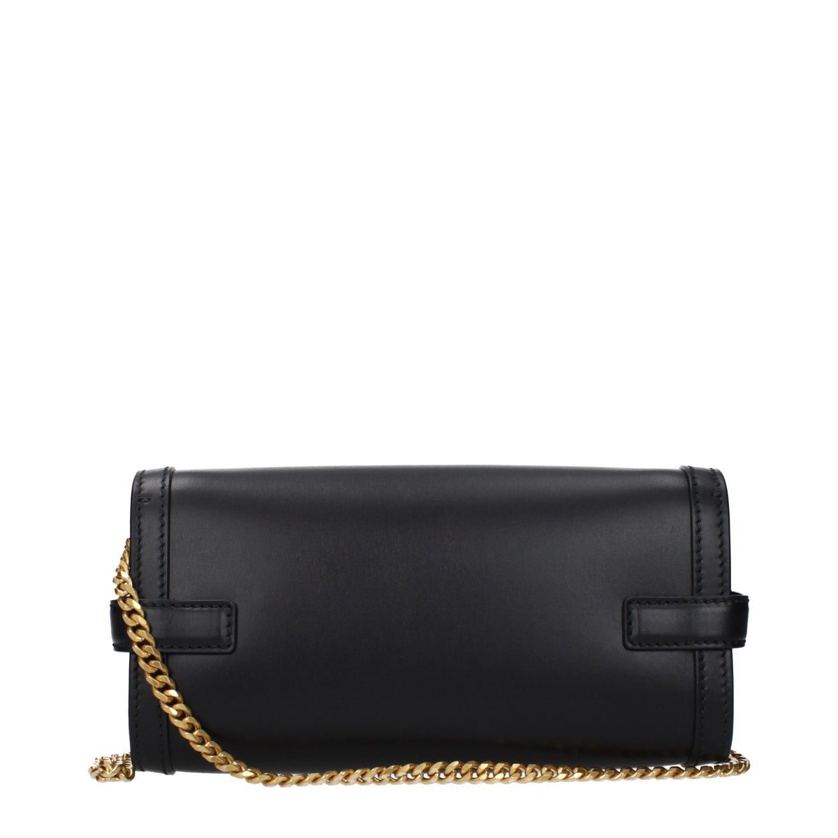 Balmain Clutches Women Leather Black