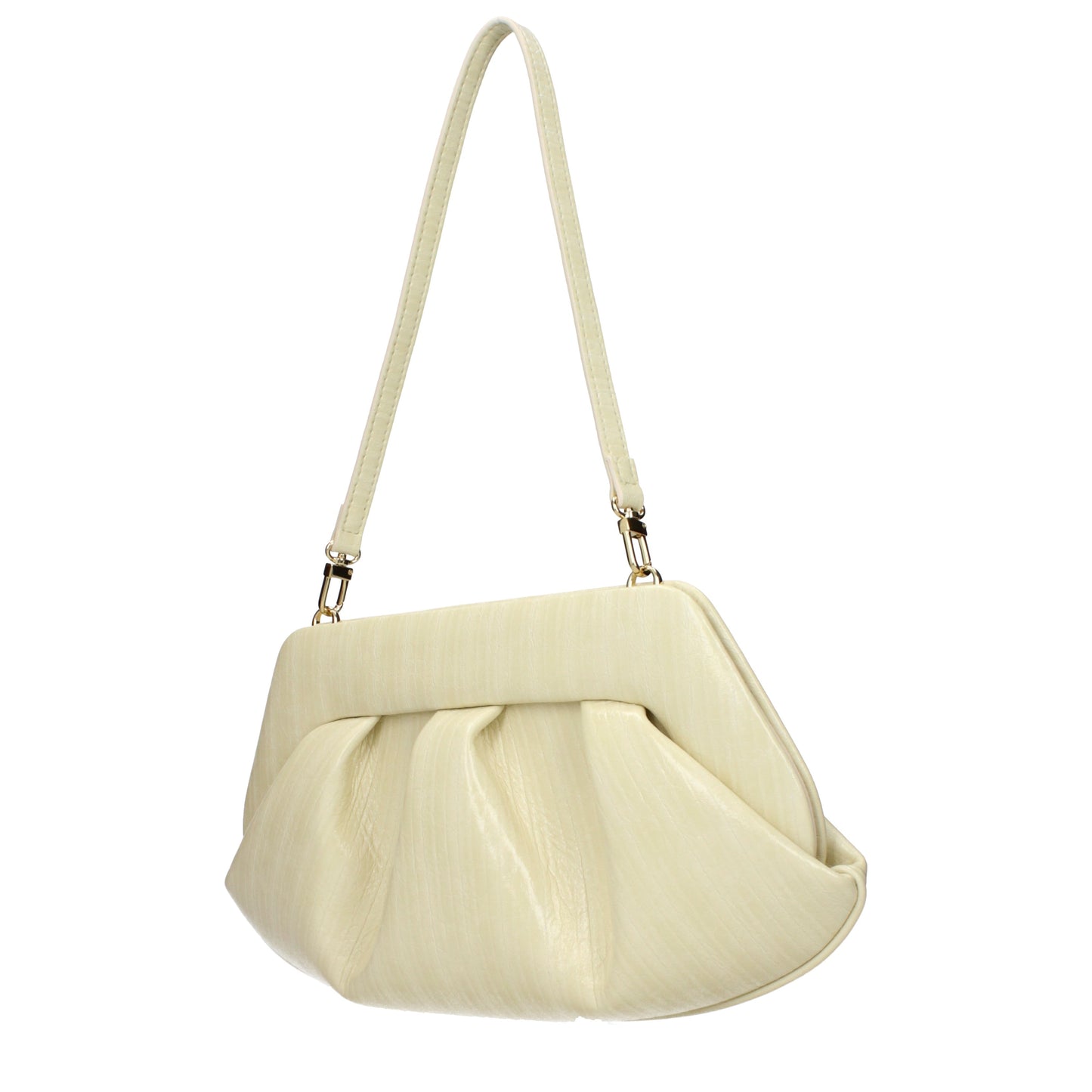 Themoirè Clutches Women Eco Leather Beige/Ivory