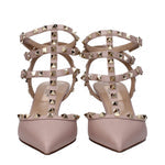 Valentino Garavani Sandals Women Leather Pink/Pink Powder