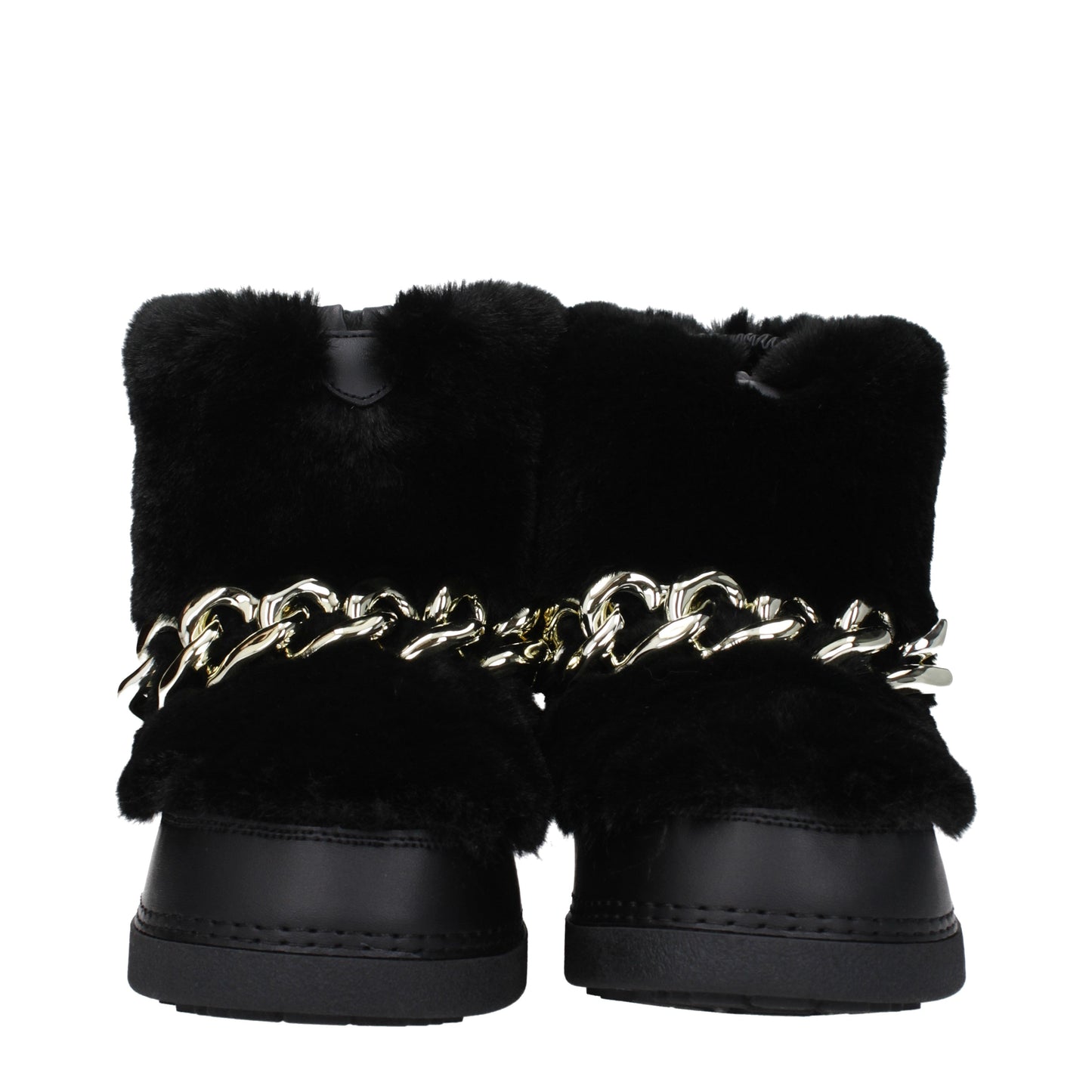 Love Moschino Women's Boots in Polyester Black