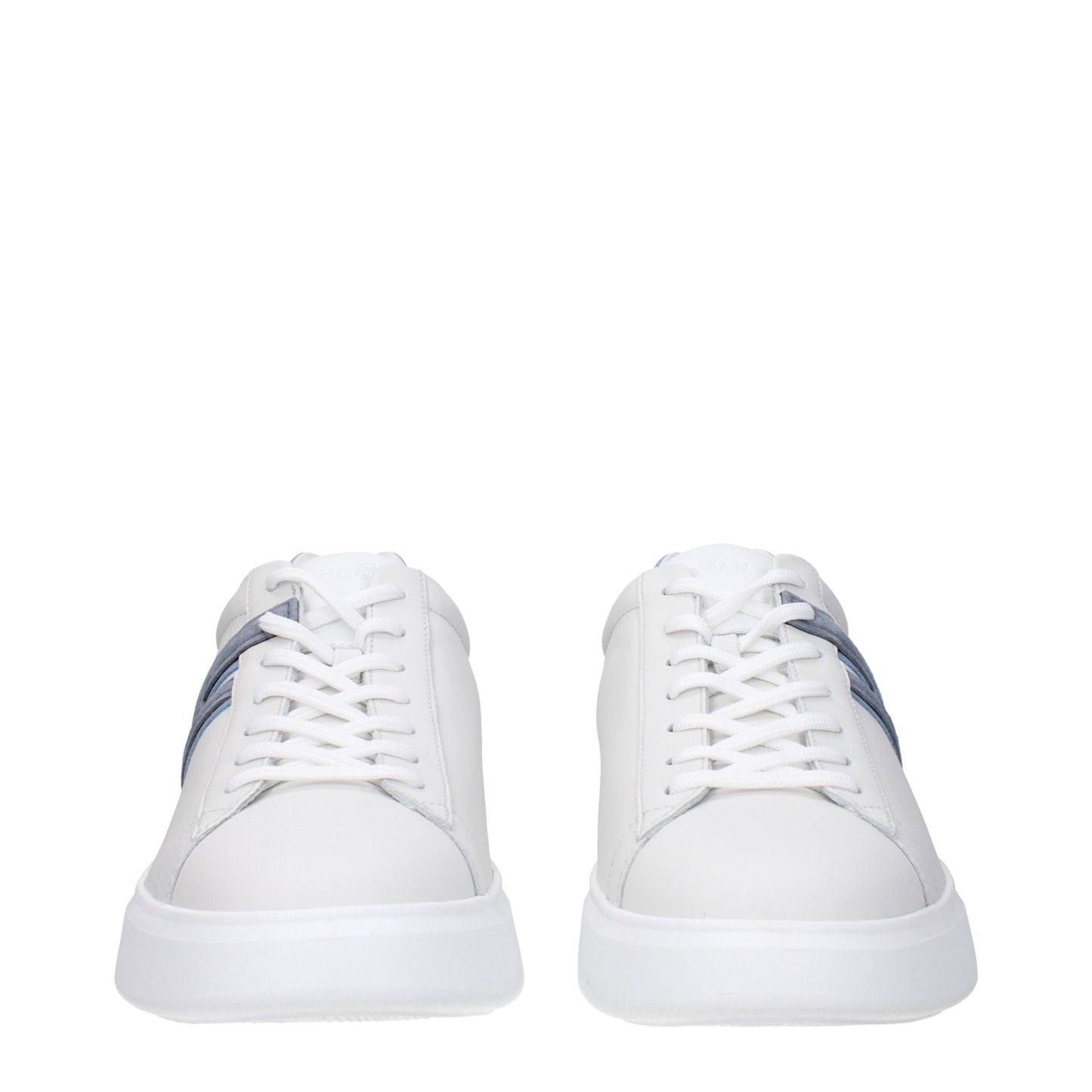 Hogan Men's Sneakers in Leather White/Cornflower