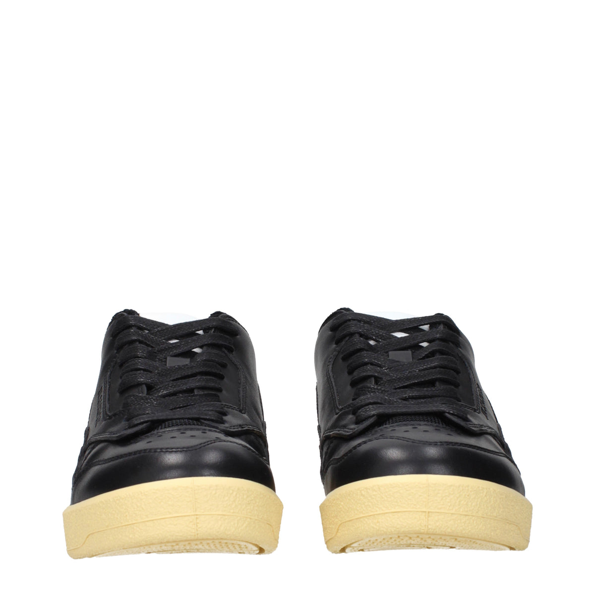 Jil Sander Sneakers Women Leather Black