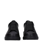 Alexander McQueen Sneakers Men Leather Black/Silver