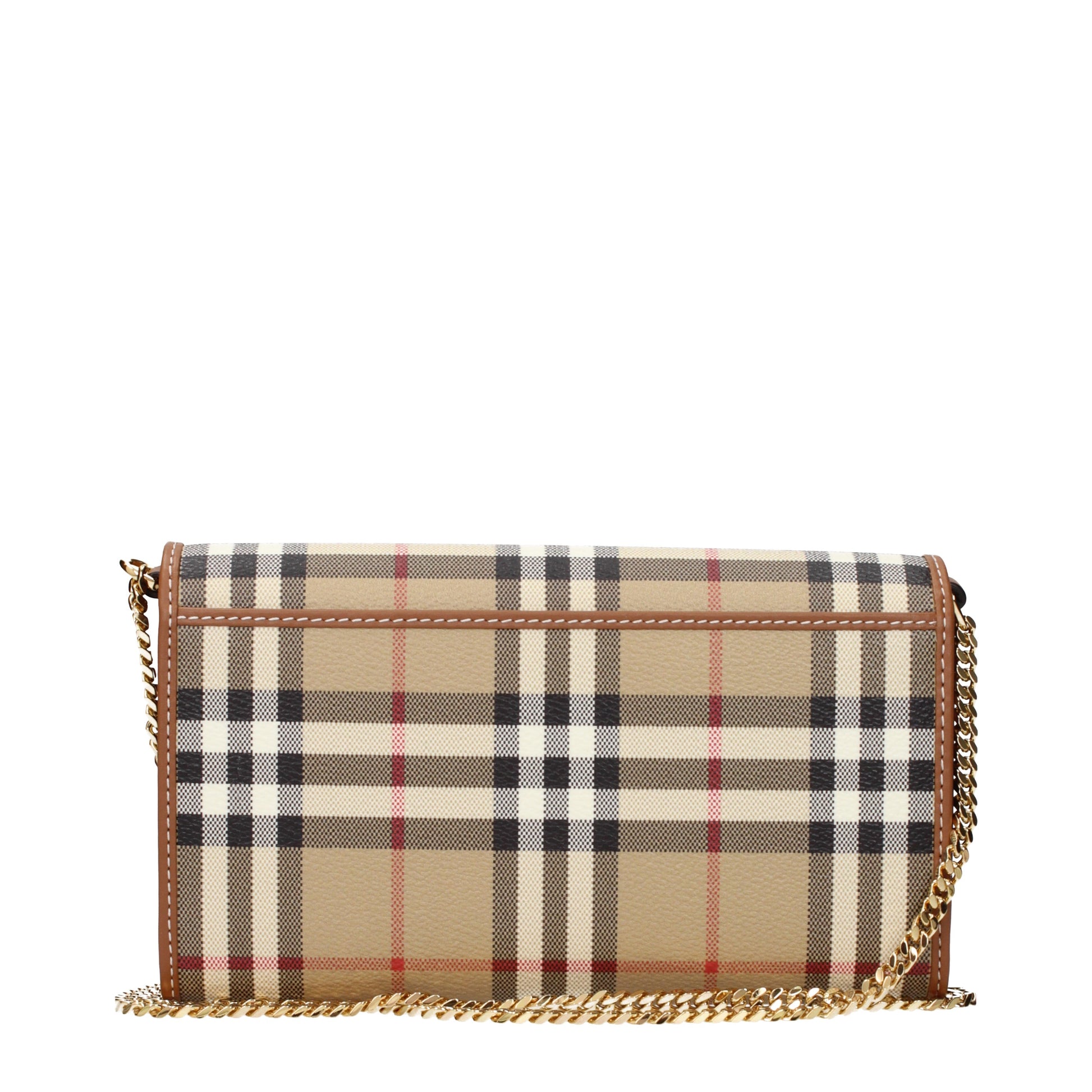 Burberry Crossbody Bags Women Fabric  Beige