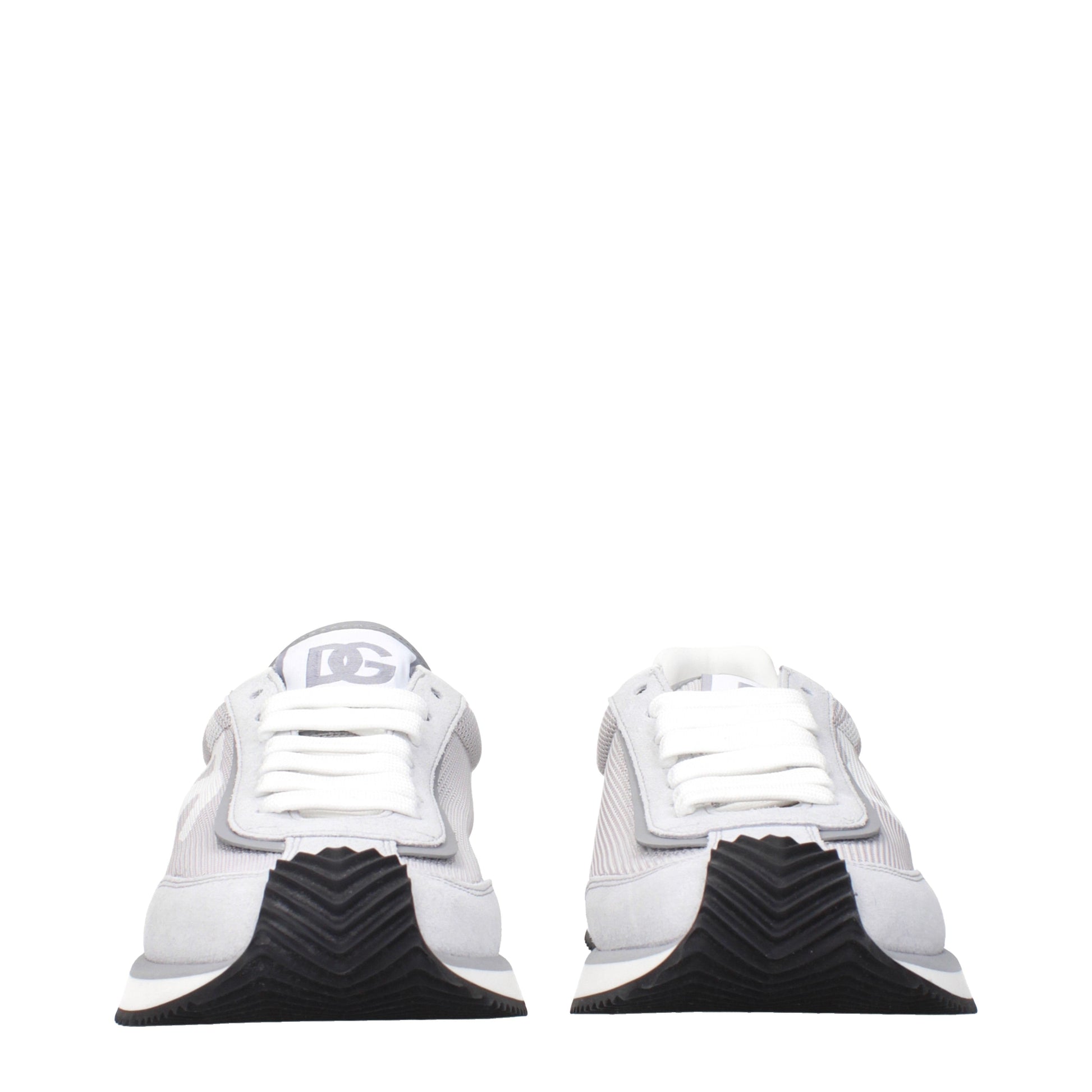 Dolce&Gabbana Sneakers Men Fabric  Gray