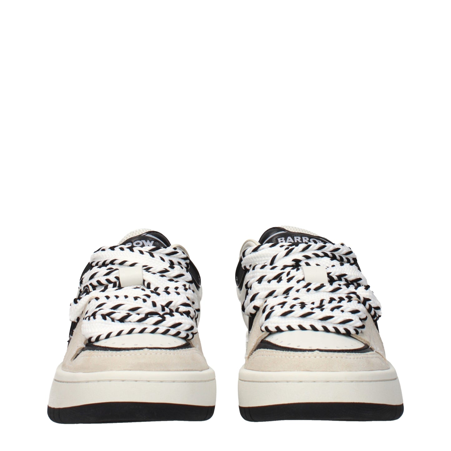 Barrow Sneakers Women Leather Beige/Black