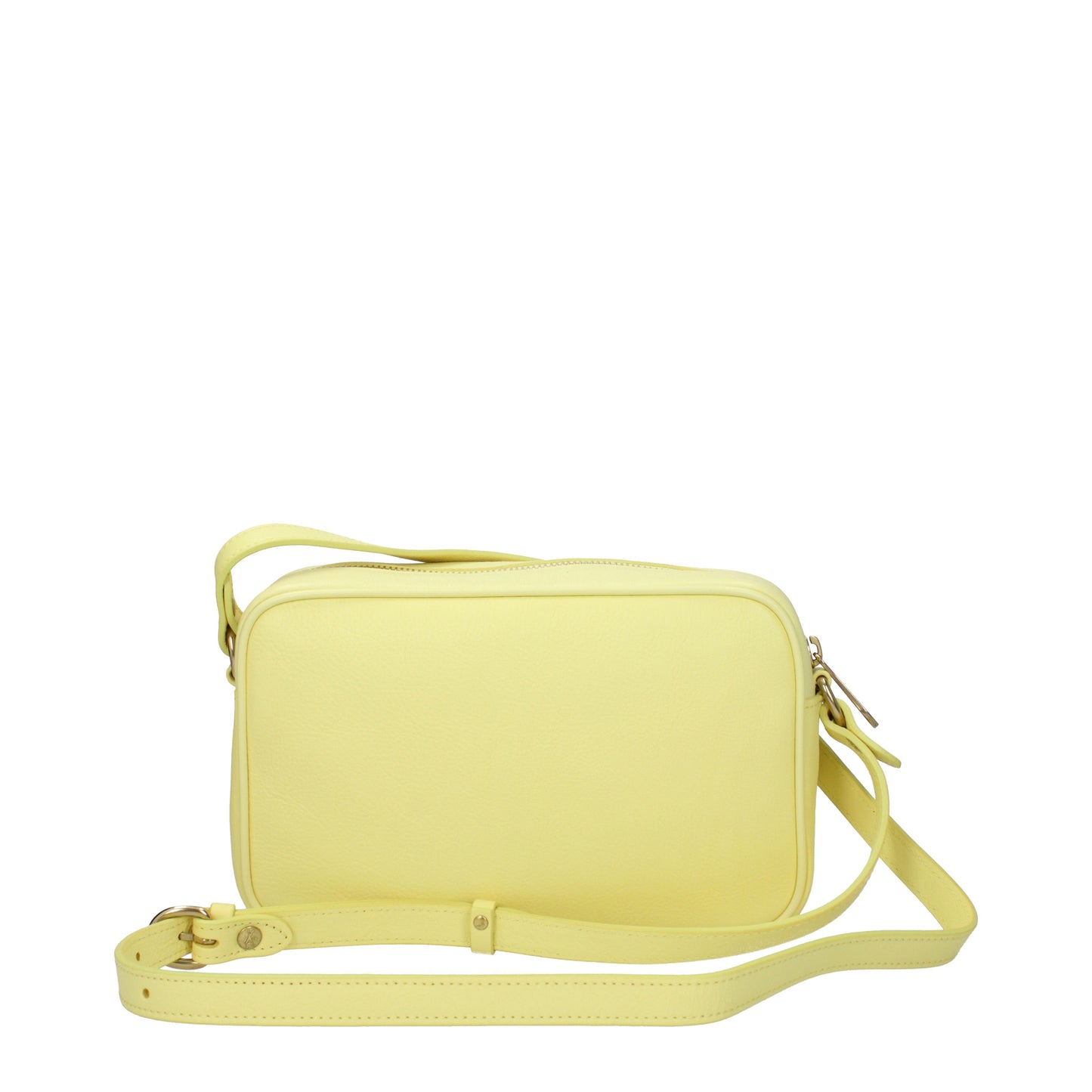 Il Bisonte Crossbody Bags Women Leather Yellow/Pastel Yellow