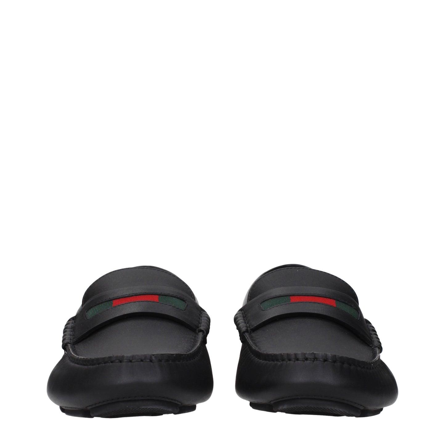 Gucci Loafers Men Leather Black