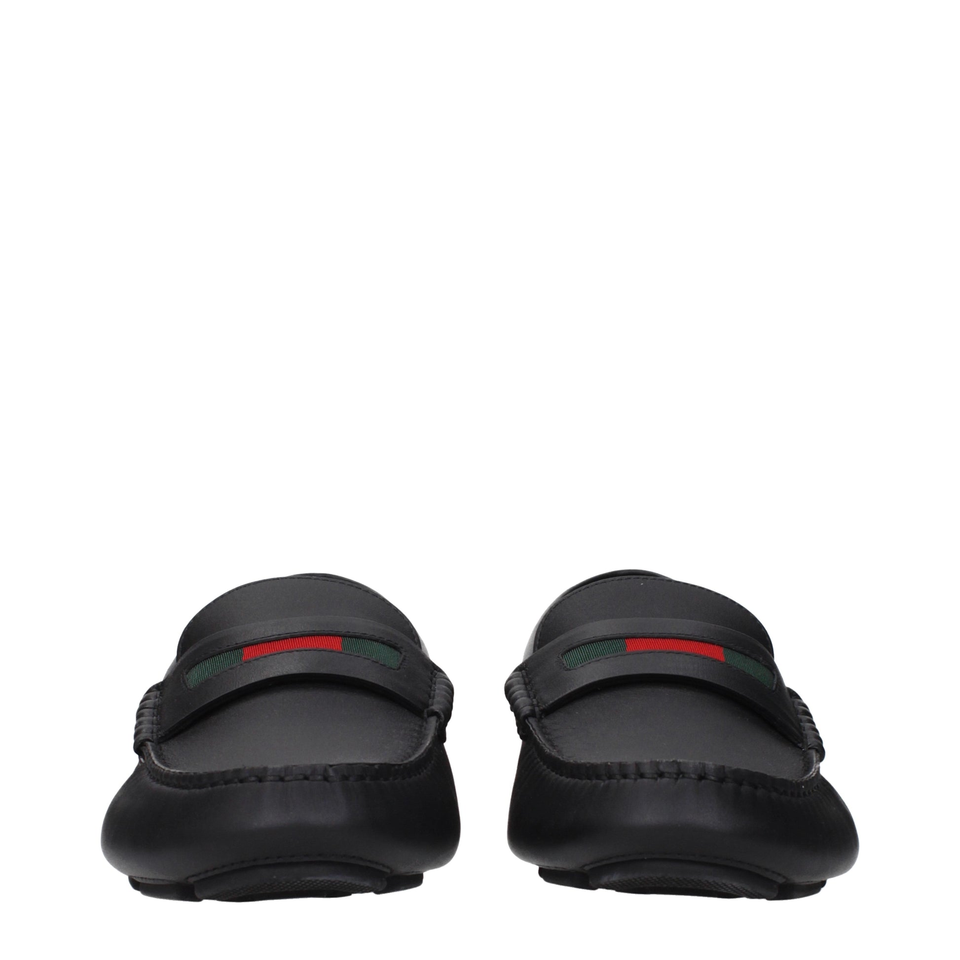 Gucci Loafers Men Leather Black