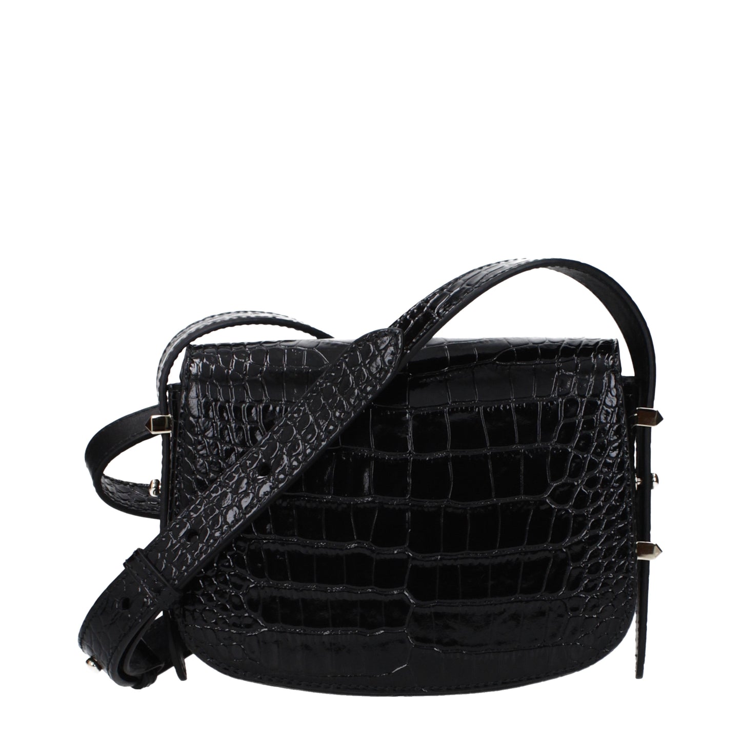 Jimmy Choo Crossbody Bags Women Leather Black