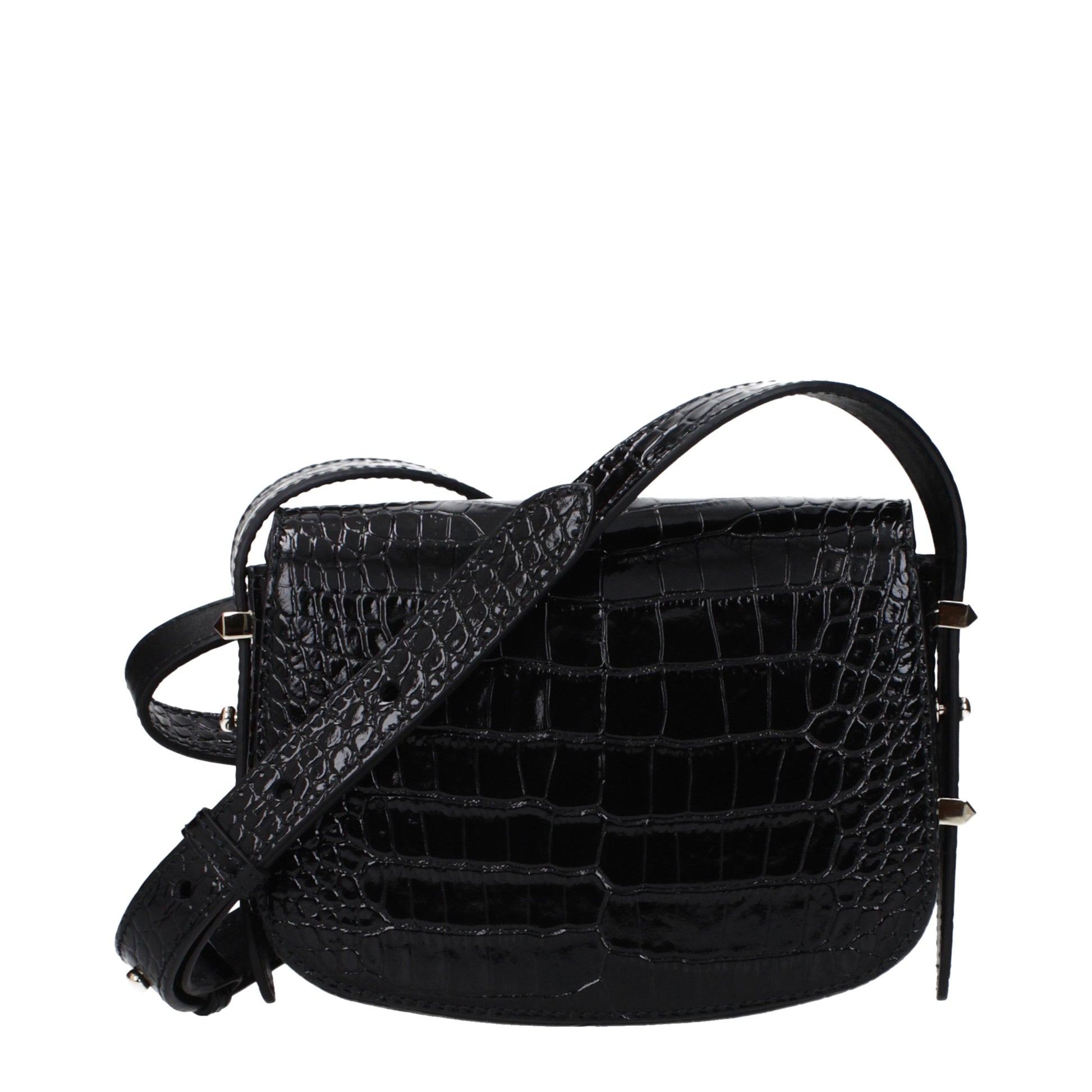 Jimmy Choo Crossbody Bags Women Leather Black
