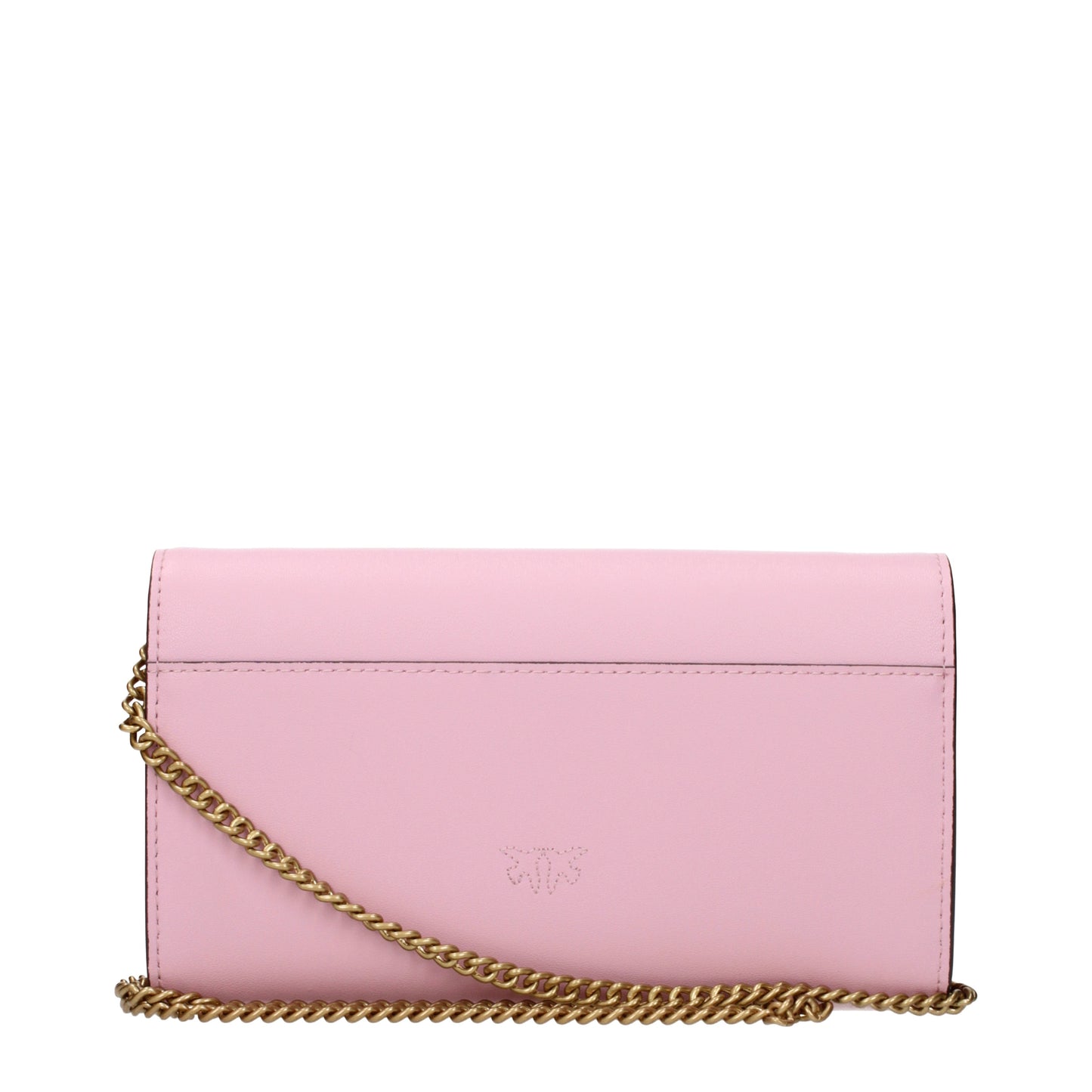 Pinko Clutches Women Leather Pink