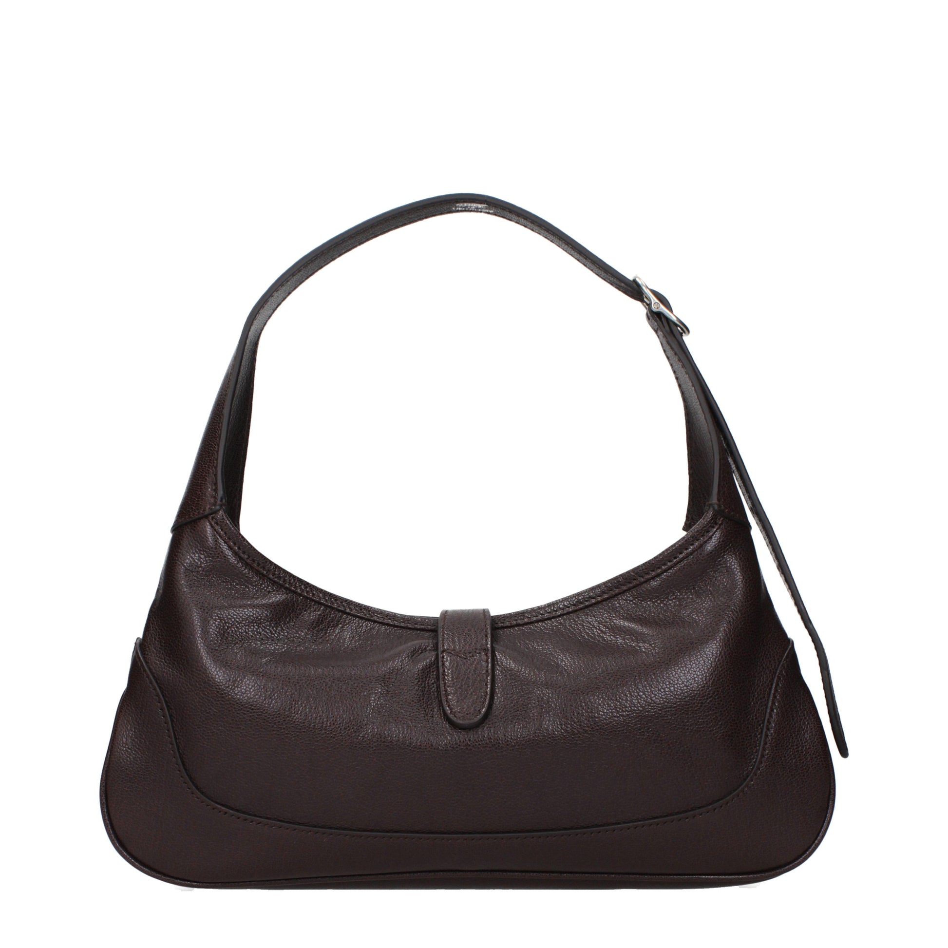 Gucci Shoulder Bags Women Leather Brown/Dark Brown