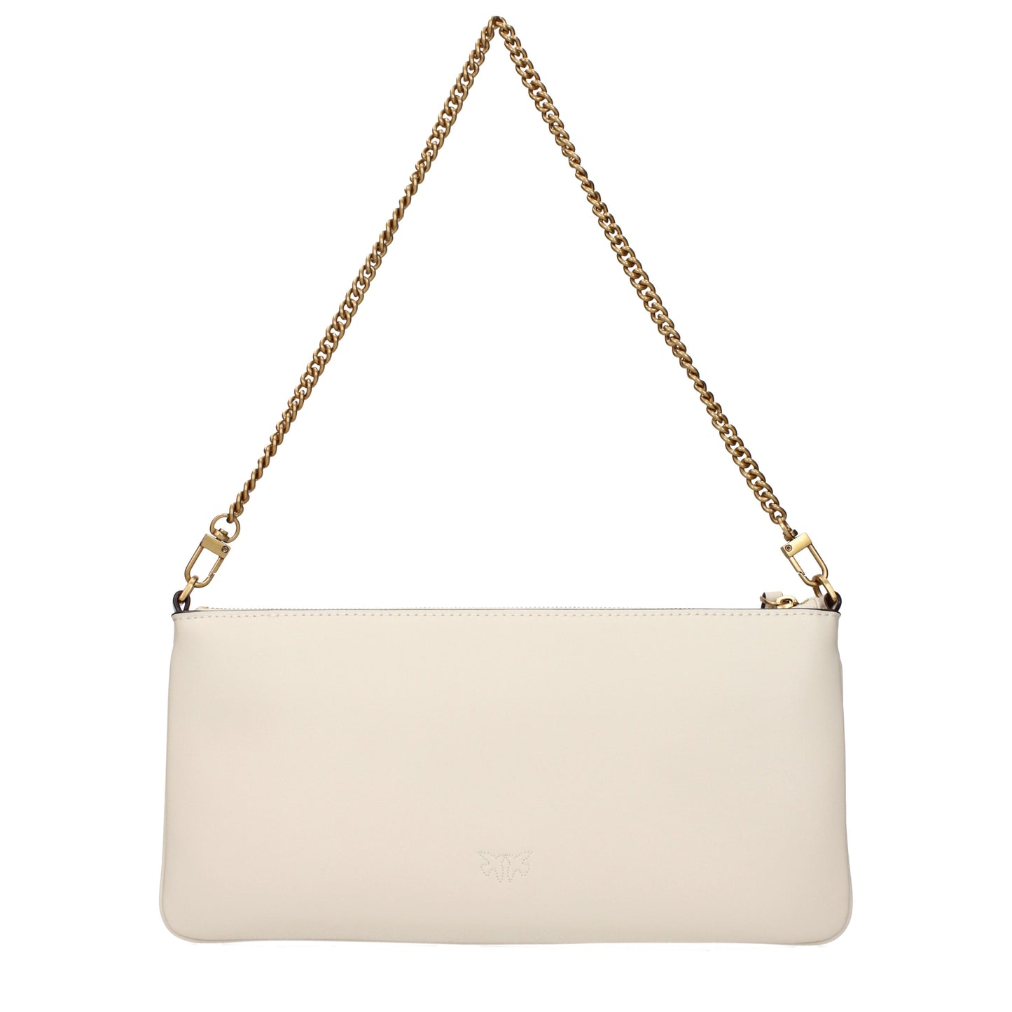 Pinko Shoulder Bags Women Leather Beige