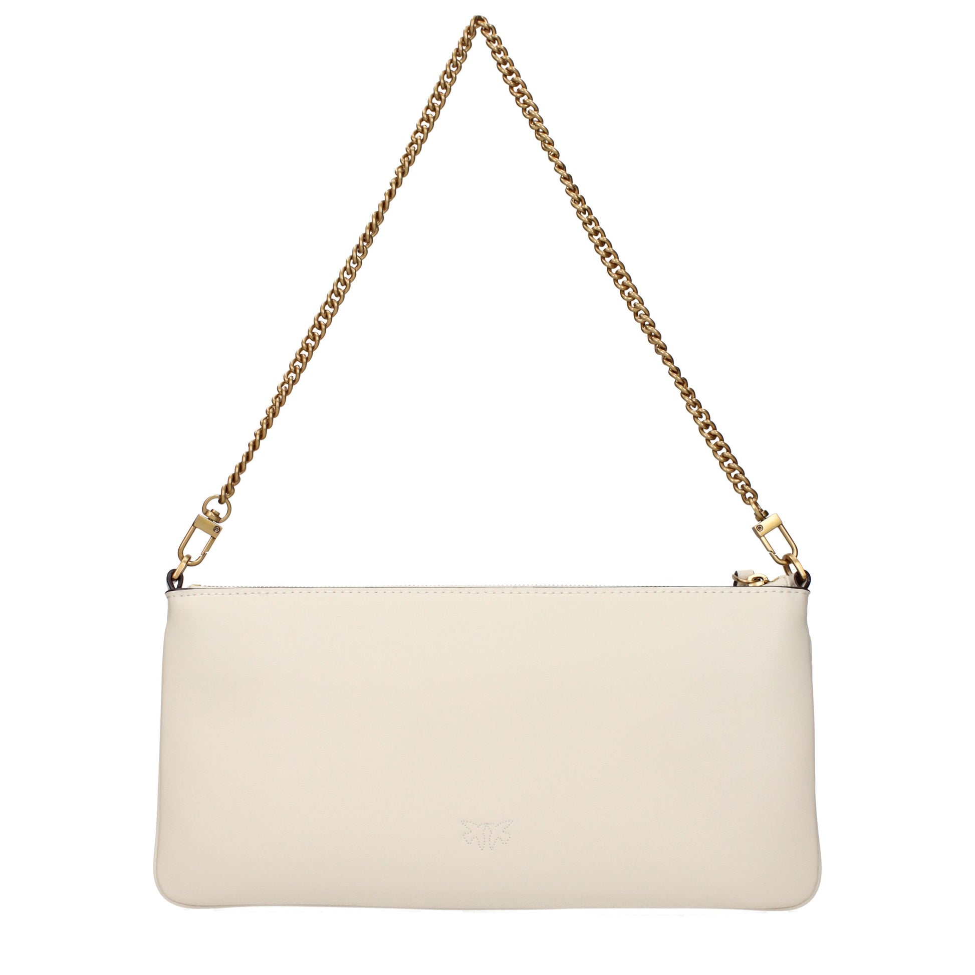 Pinko Shoulder Bags Women Leather Beige