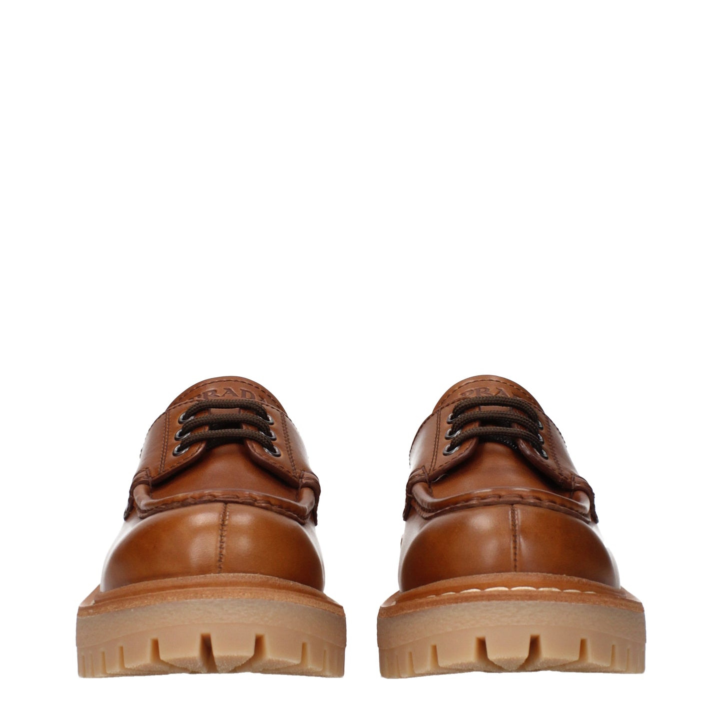 Prada Women's Lace up and Monkstrap Leather
