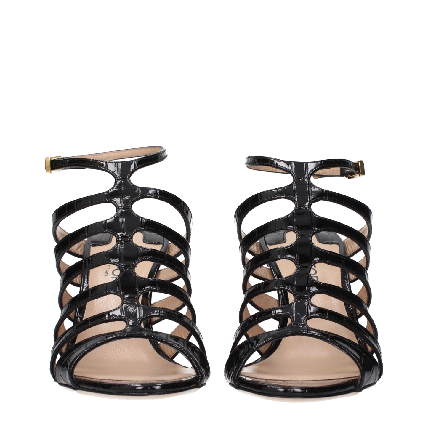 Tom Ford Sandals Women Leather Black