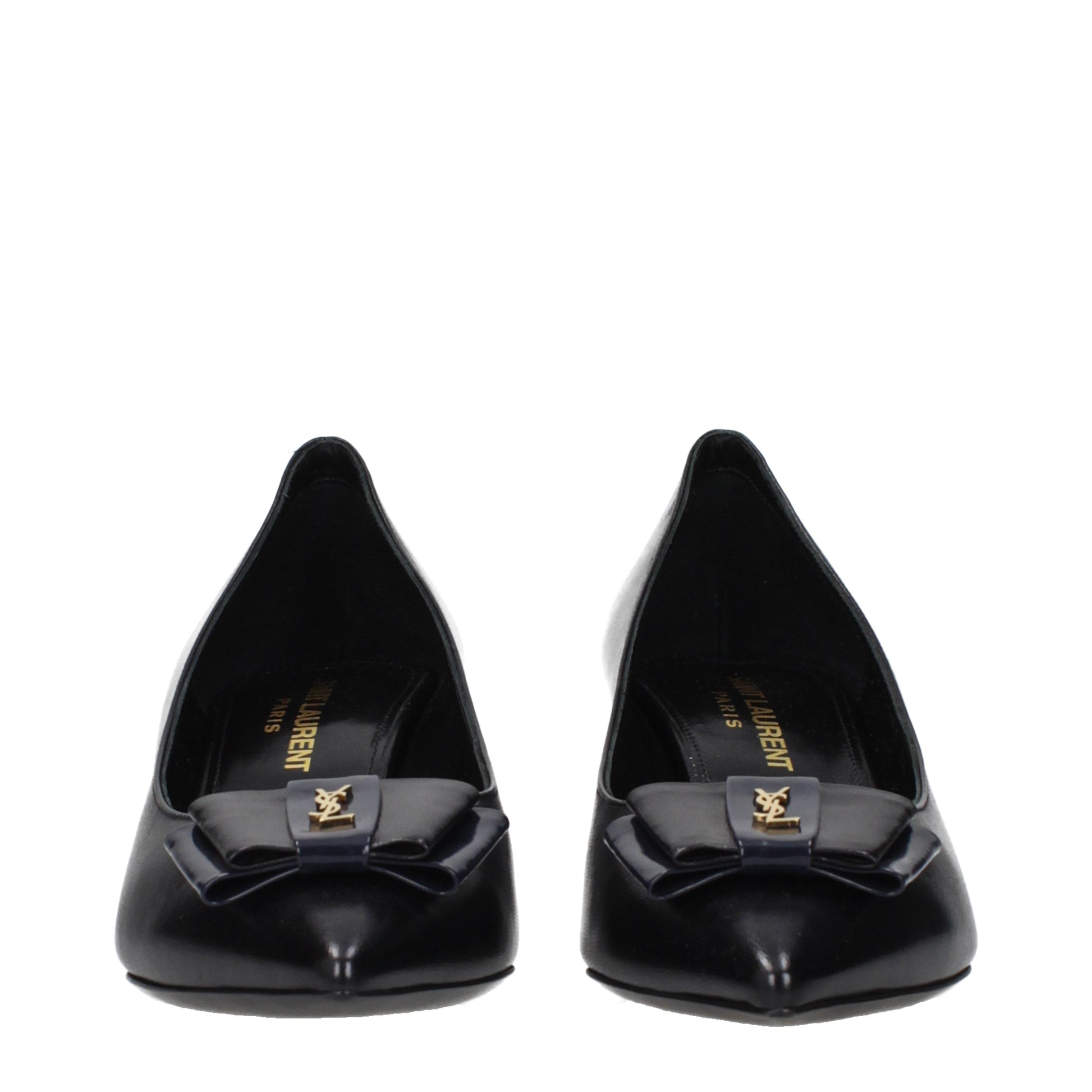 Saint Laurent Pumps Women Leather Black