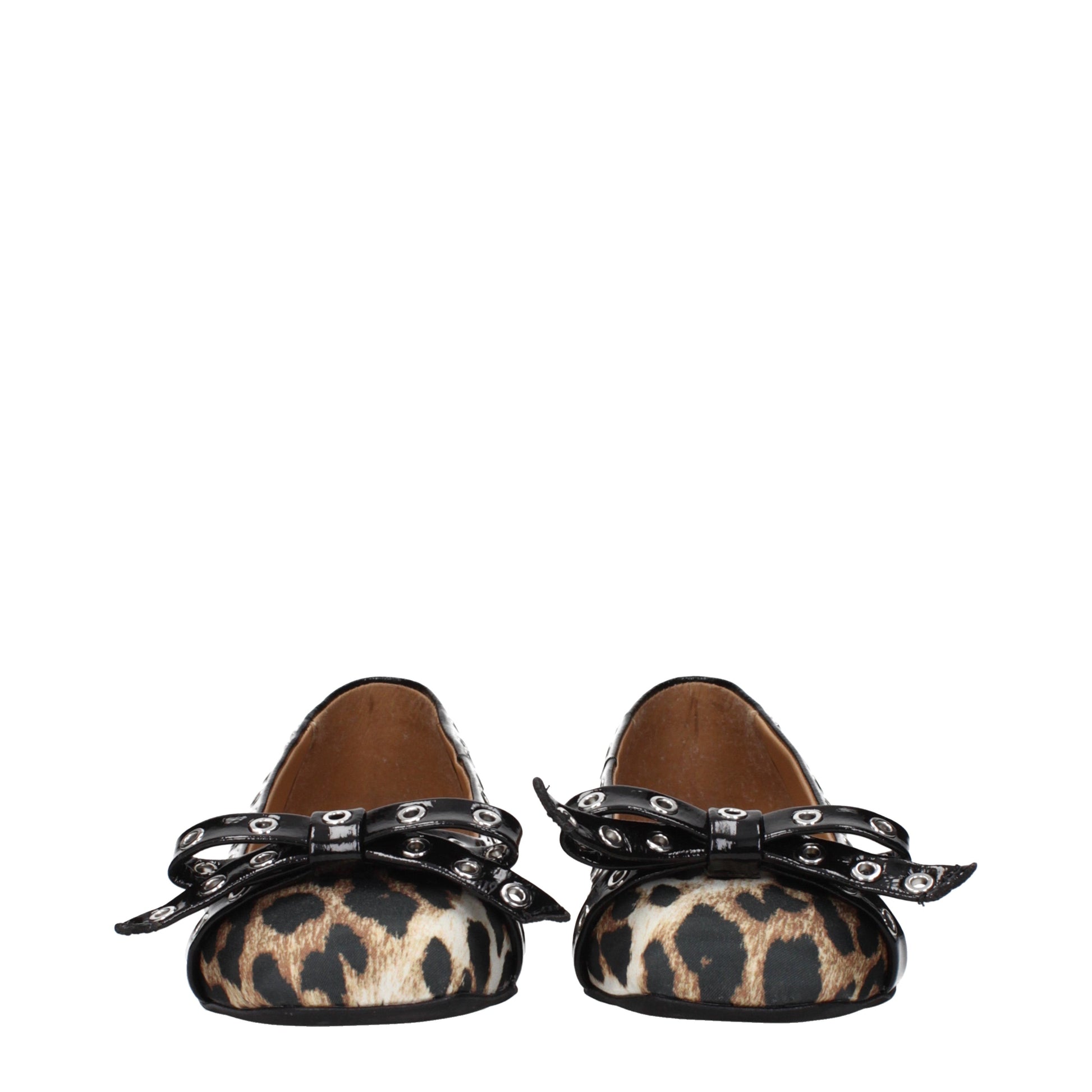 Ganni Women's Ballet Flats Fabric
