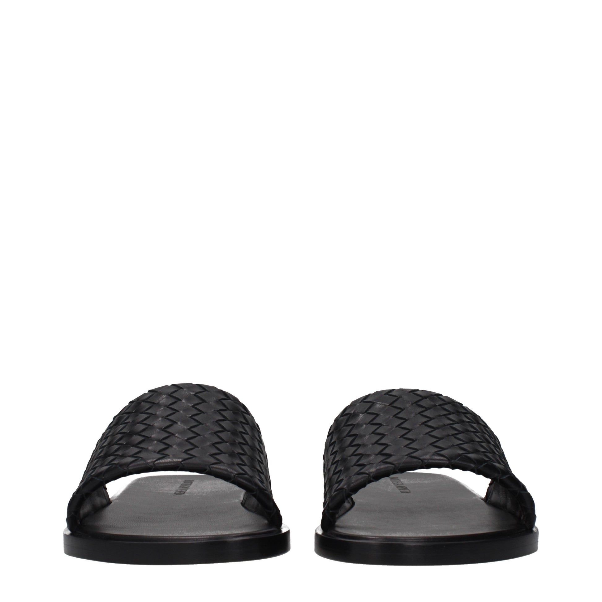 Bottega Veneta Slippers and Clogs Men Leather Black