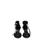 Balenciaga Sandals Women Leather Black