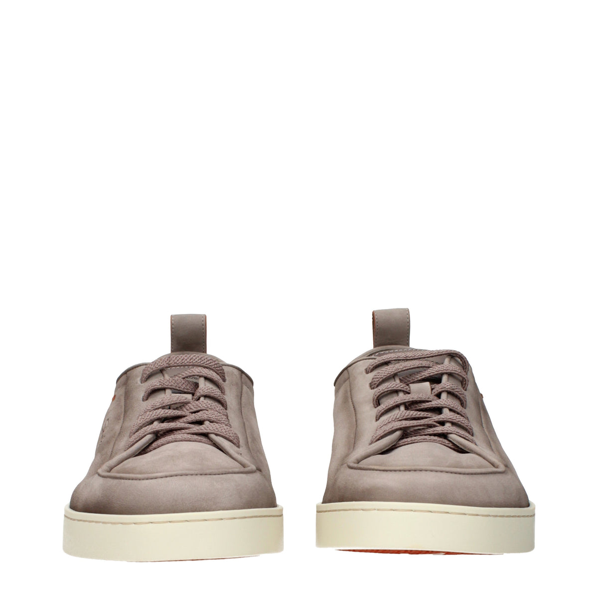 Santoni Sneakers Men Suede Beige