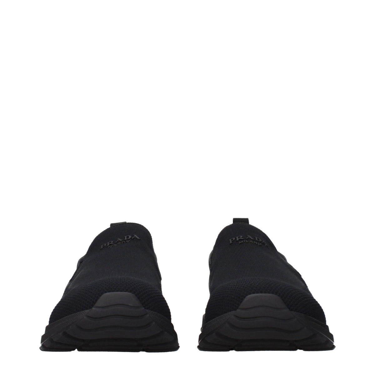 Prada Sneakers Men Fabric  Black