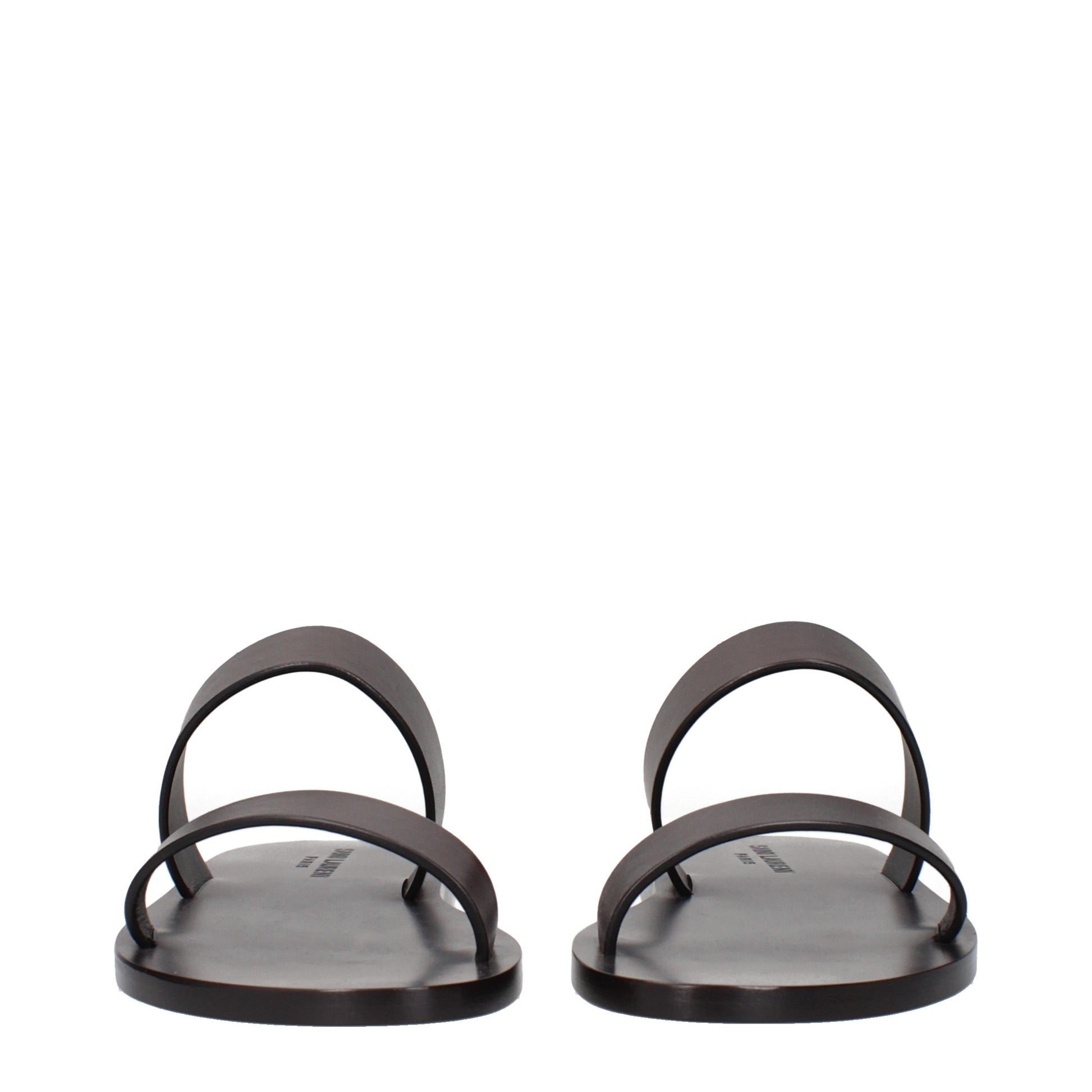 Saint Laurent Men's Slippers and Clogs Leather