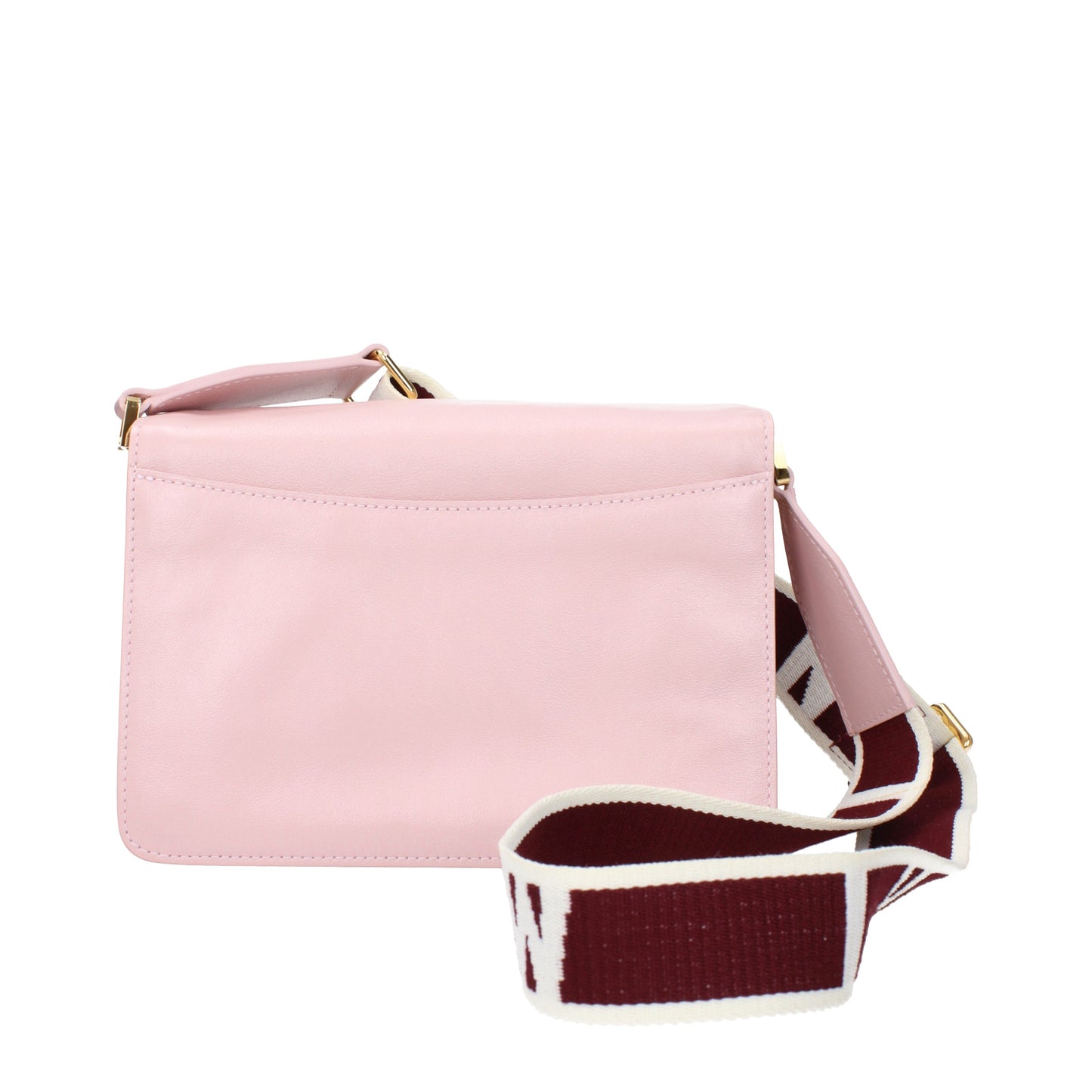 Marni Crossbody Bags Women Leather Pink