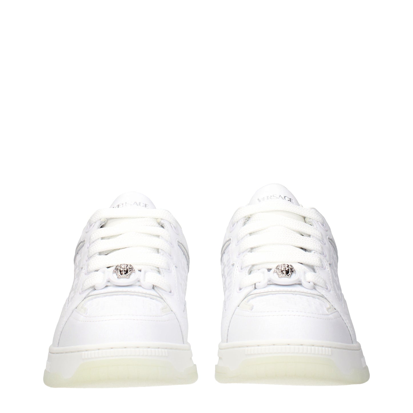 Versace Sneakers Men Leather White