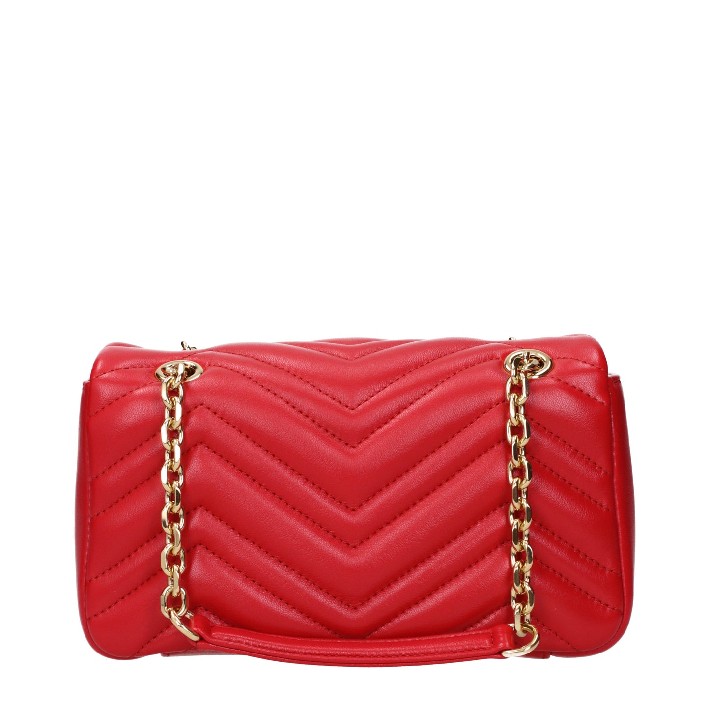 Gucci Shoulder Bags Women Leather Red/Bright Red