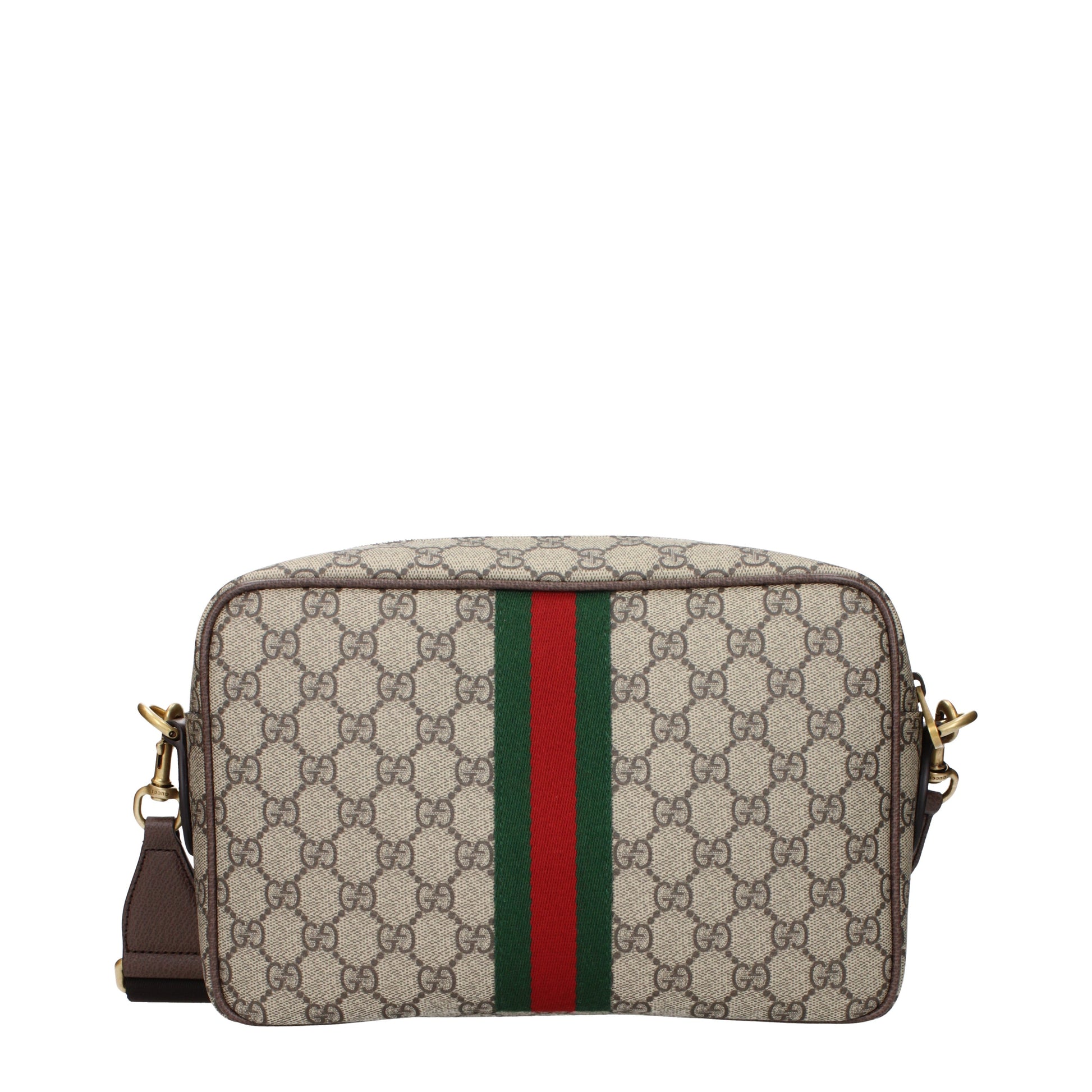 Gucci Crossbody Bags Men Fabric  Beige/Brown