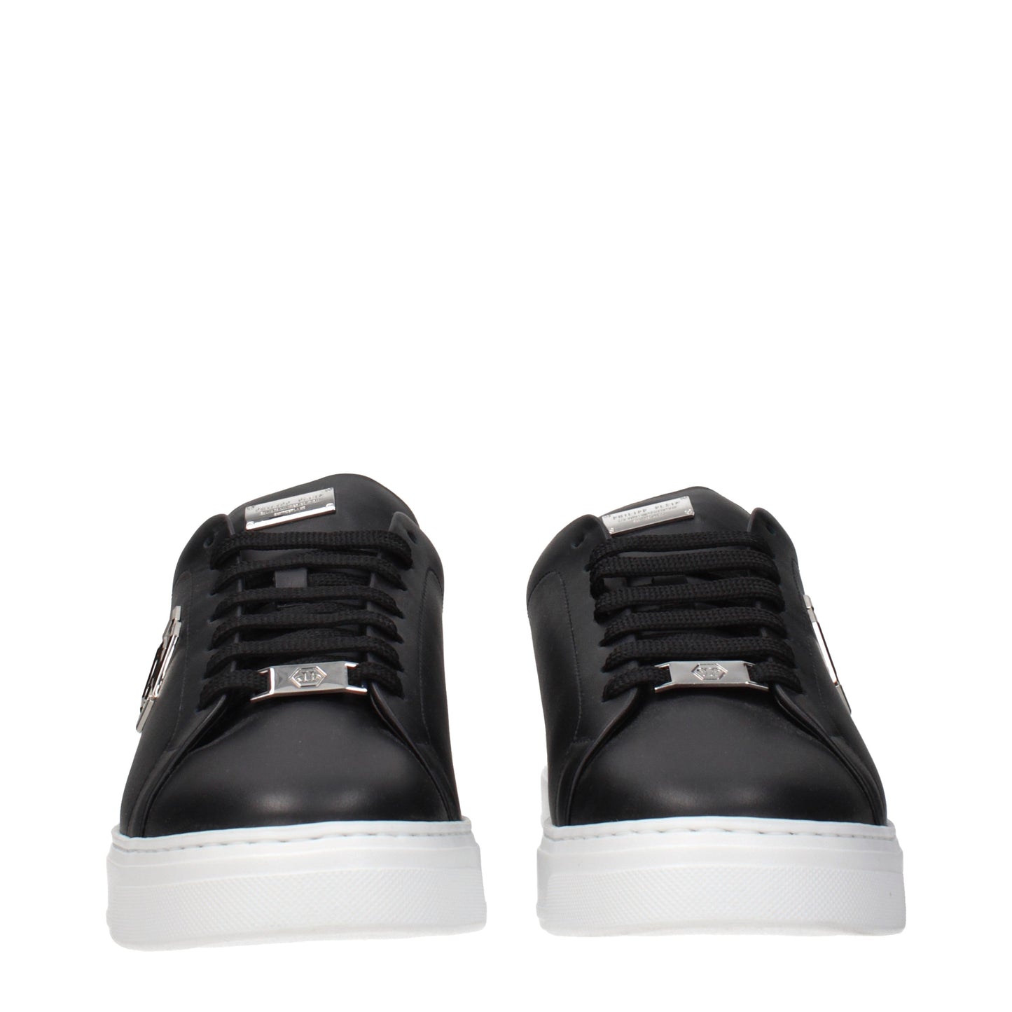 Philipp Plein Sneakers Men Leather Black