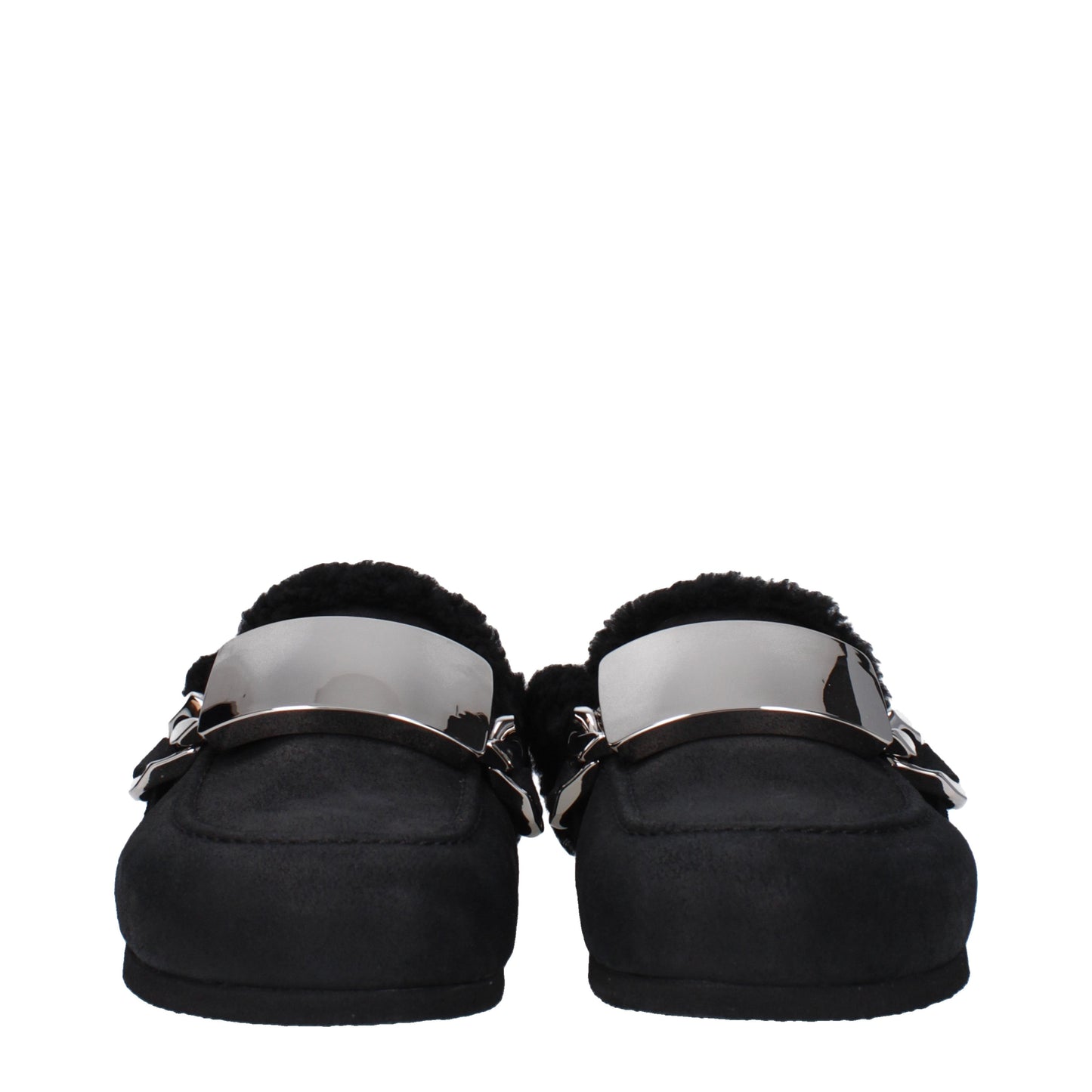 Jw Anderson Sandals & Slippers Men Suede Black