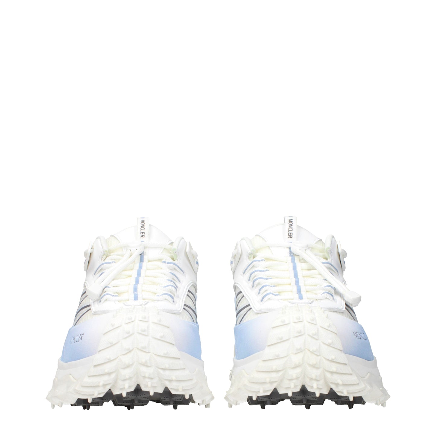 Moncler Sneakers Men Leather Heavenly/White