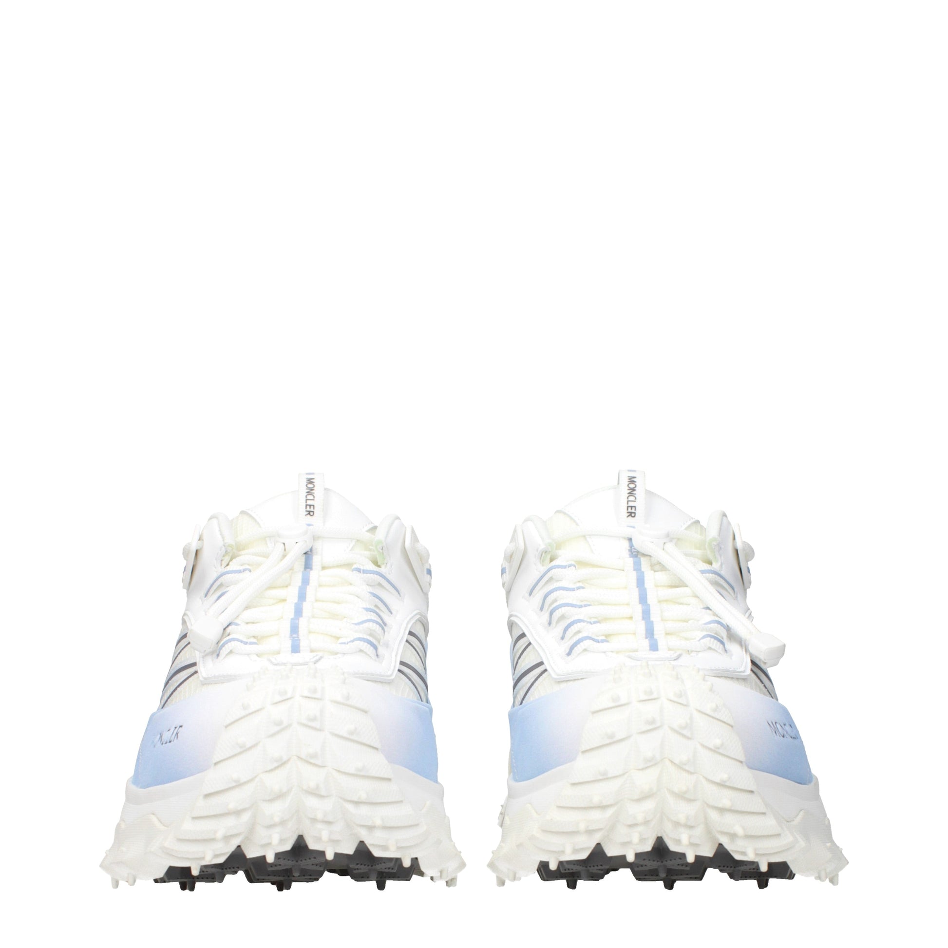 Moncler Sneakers Men Leather Heavenly/White