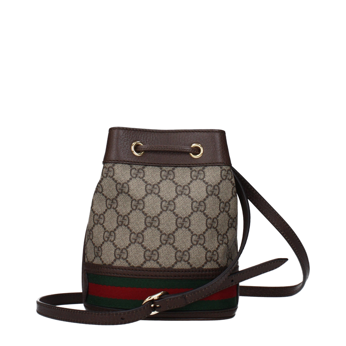 Gucci Crossbody Bags Women Fabric  Beige/Ebony