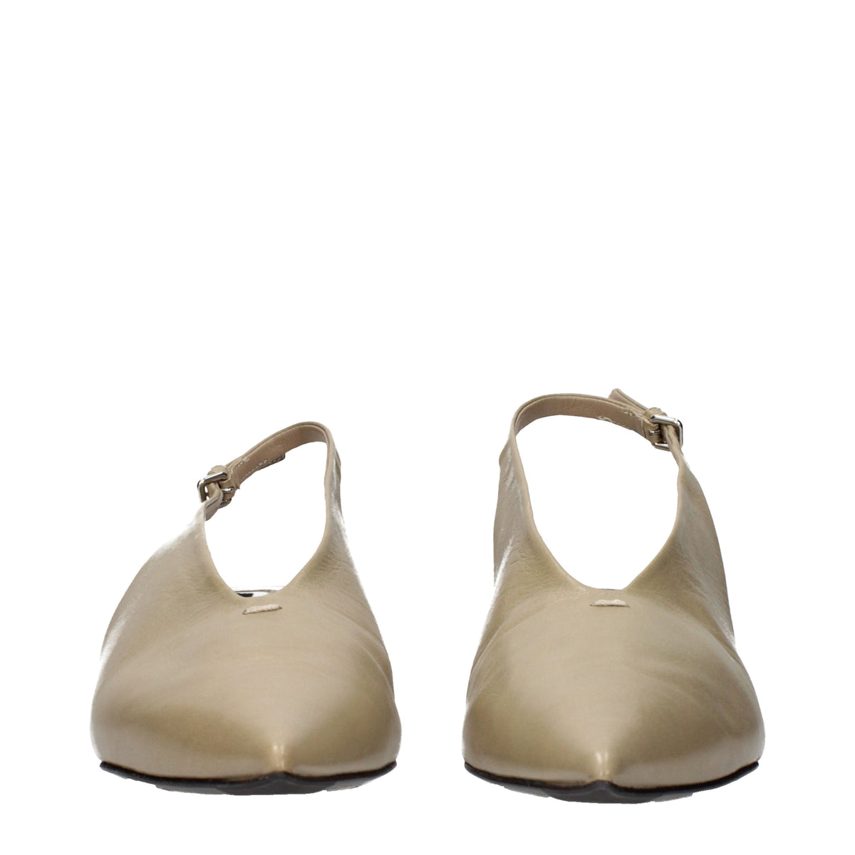 Jil Sander Sandals Women Leather Beige/Dark Sand