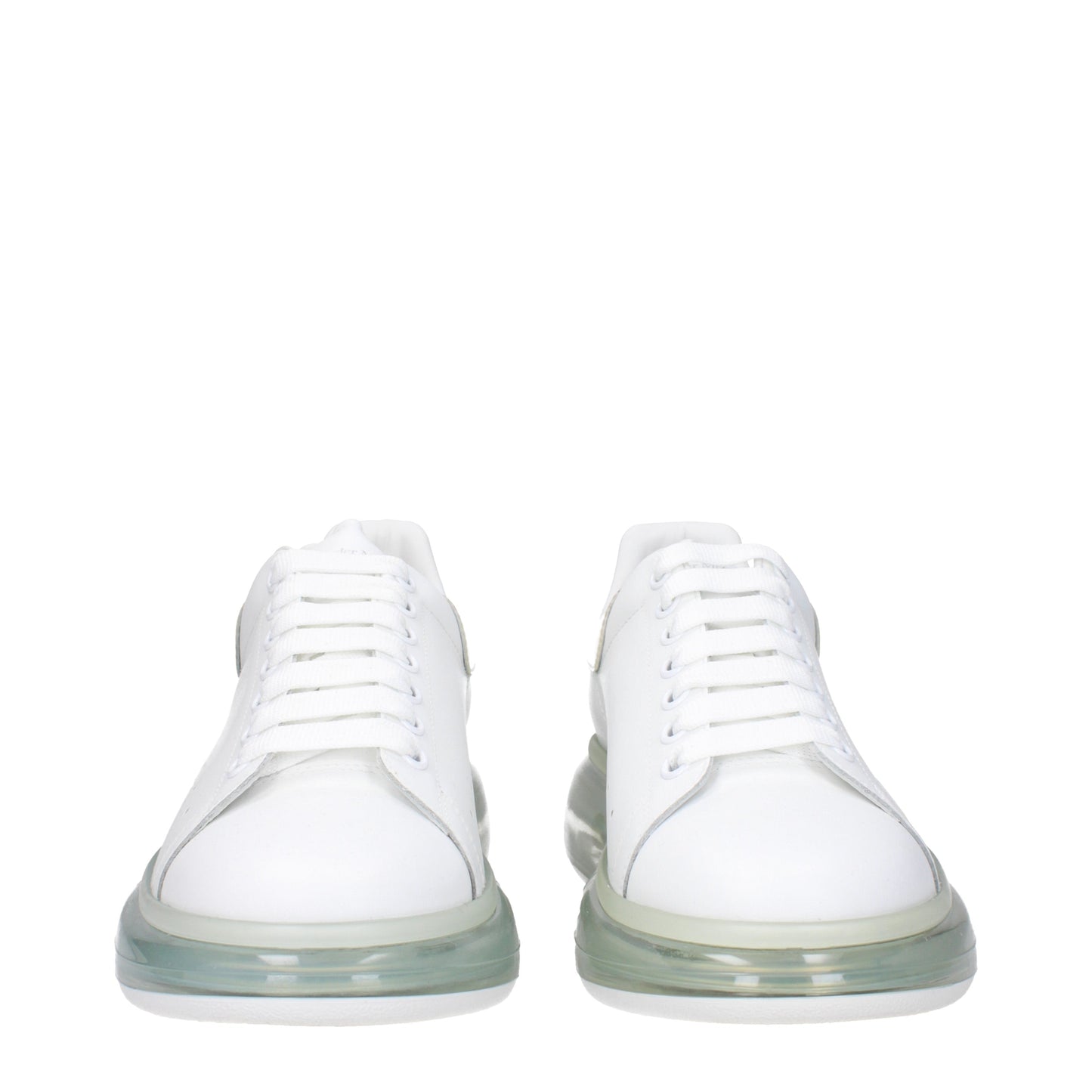 Alexander McQueen Men's Sneakers in Leather White