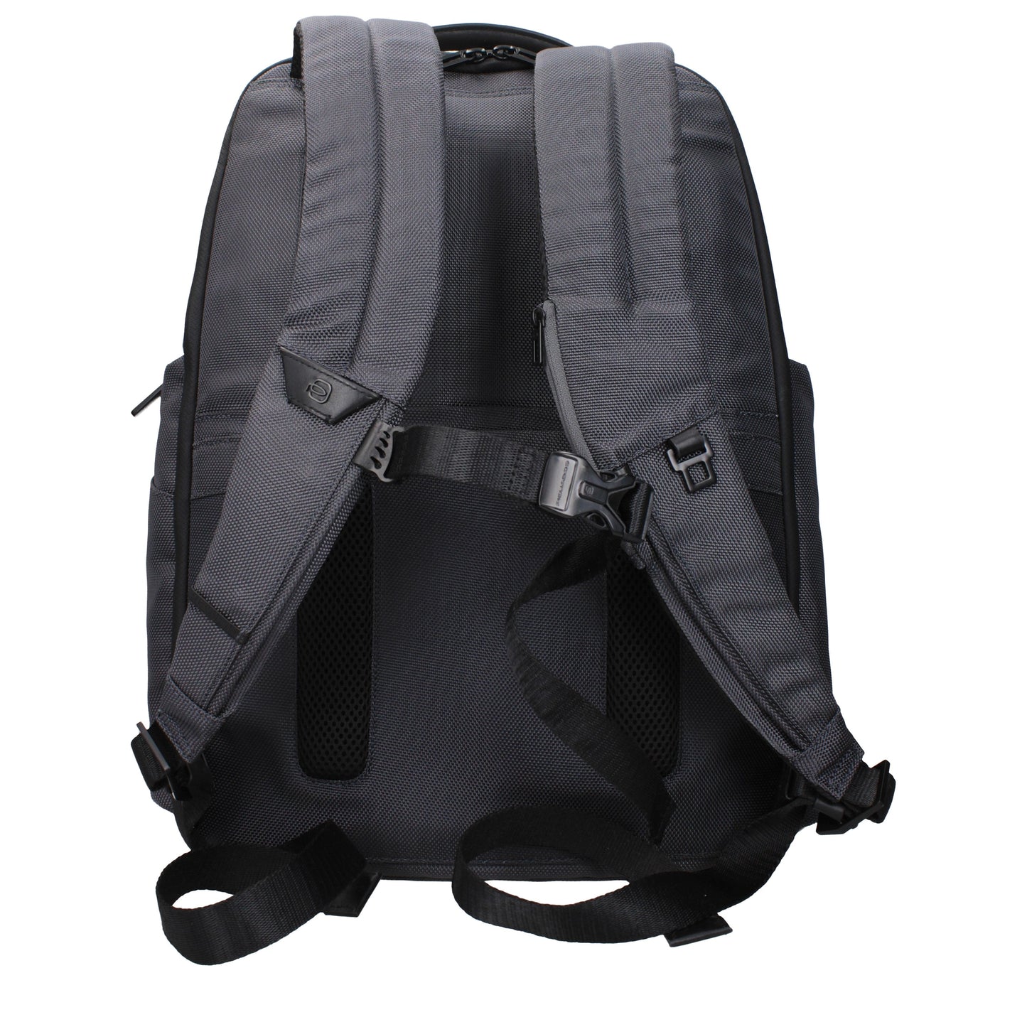 Piquadro Backpacks and Bumbags Men Recycled Nylon Gray/Black