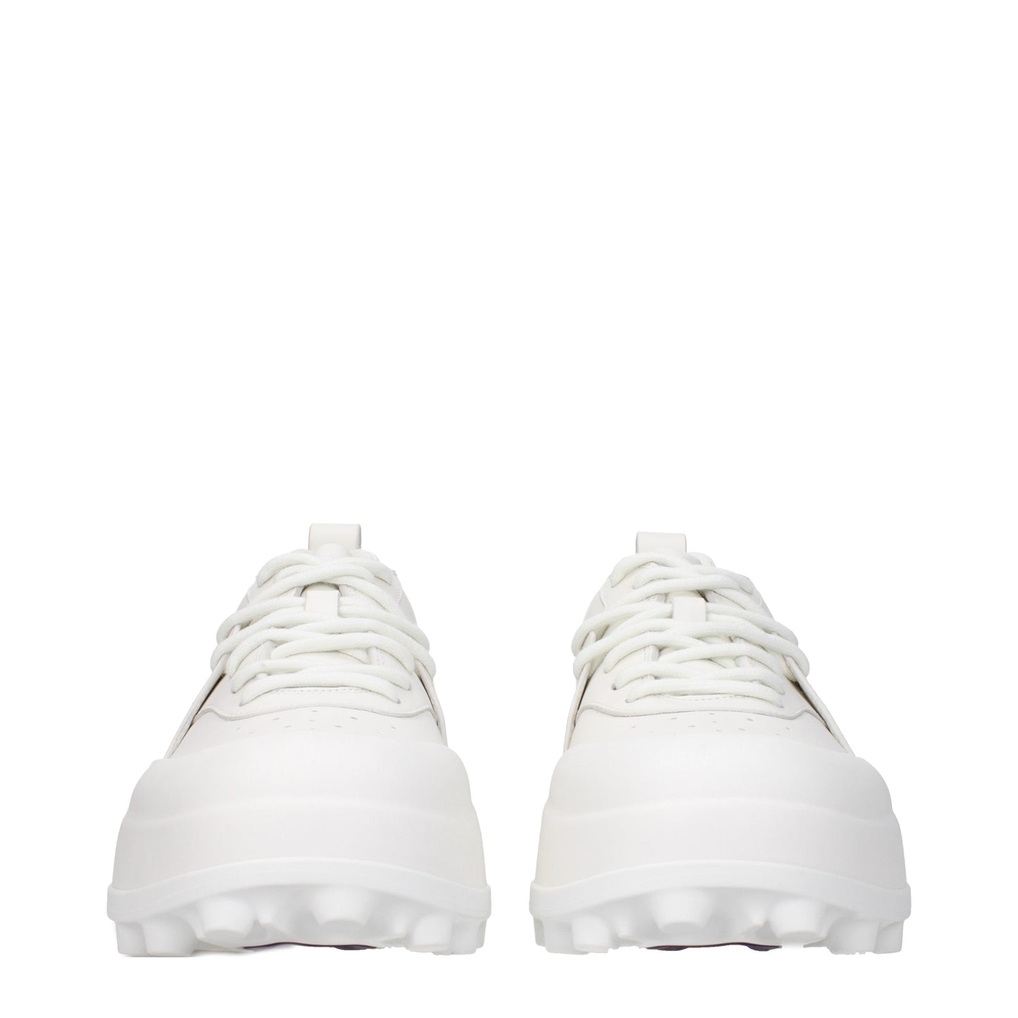 Jil Sander Men's Sneakers in Leather White