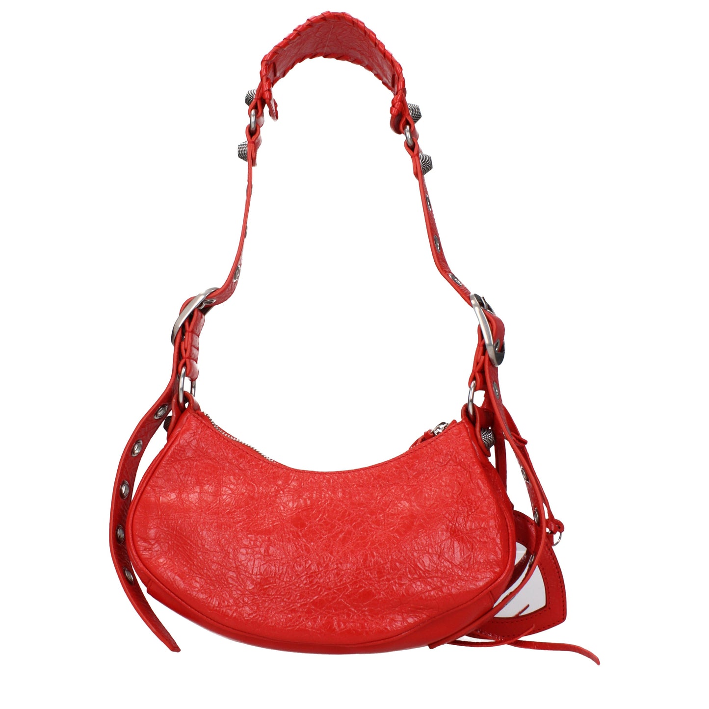 Balenciaga Crossbody Bags Women Leather Red/Tomato