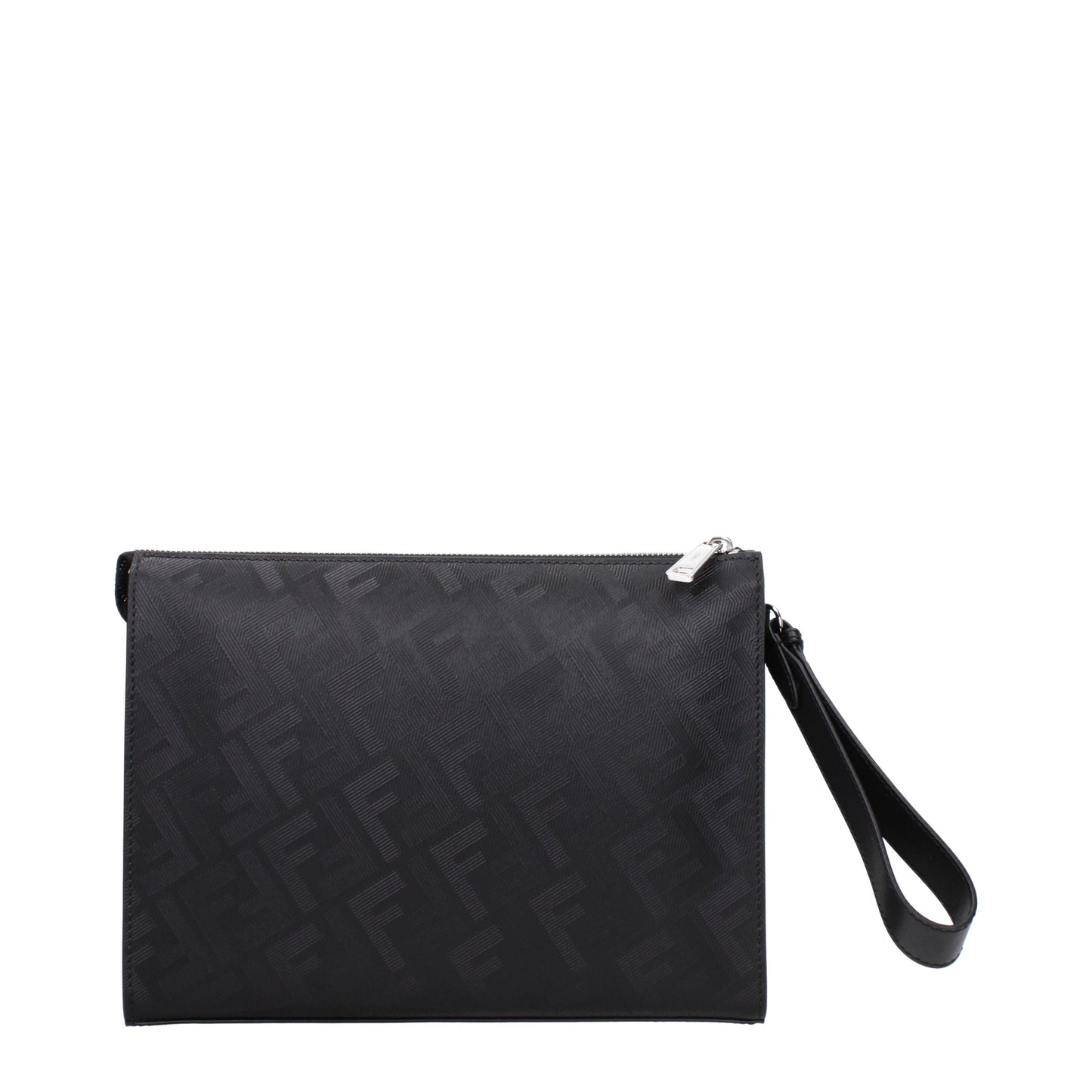 Fendi Handbags Men Leather Black