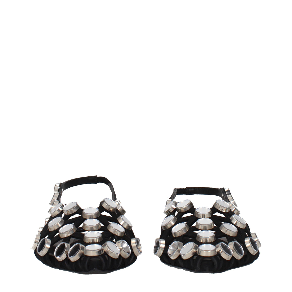 The Attico Ballet Flats Women Suede Black