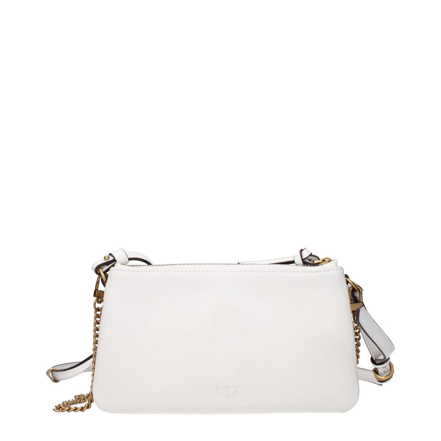 Pinko Shoulder Bags Women Leather White/Silk