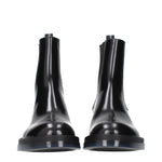 Alexander McQueen Ankle Boots Men Leather Black
