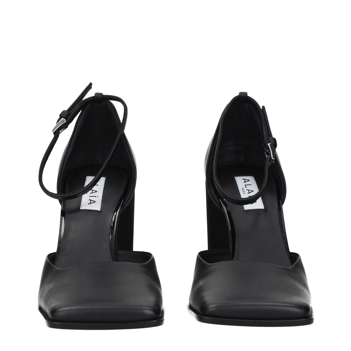 Alaia Sandals Women Leather Black