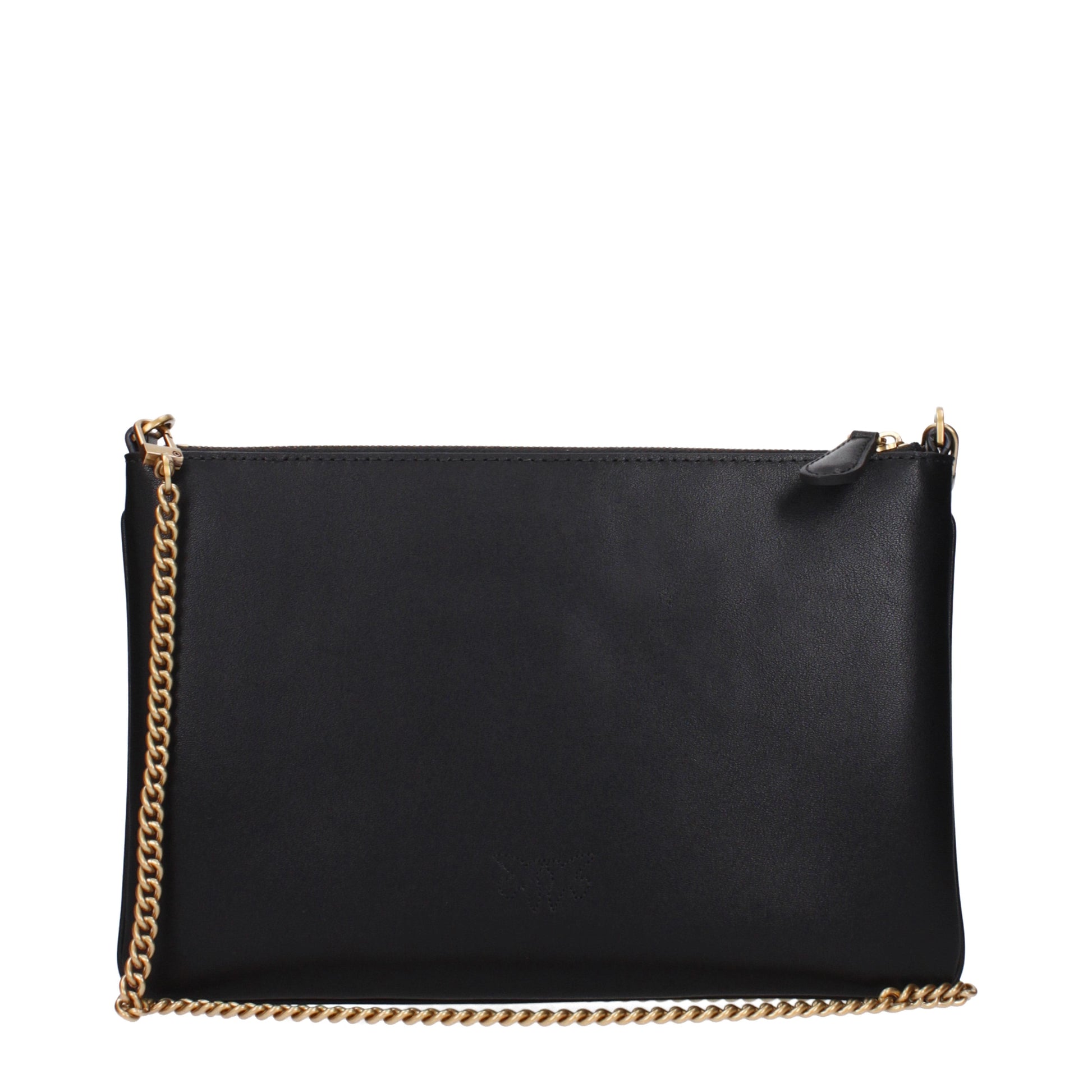 Pinko Crossbody Bags Women Leather Black